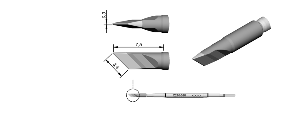 C210018 - Cartridge for T210 handpiece